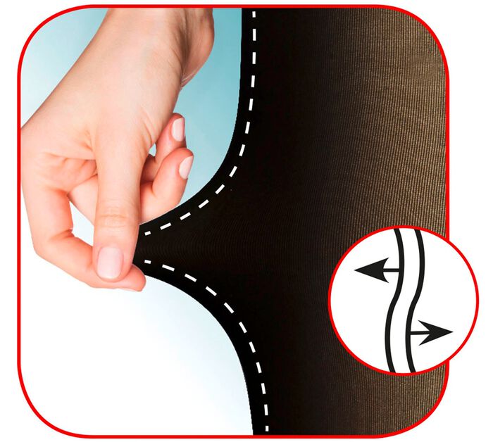 Nie wieder Laufmaschen! Thermo-Fleece-Strumpfhose 