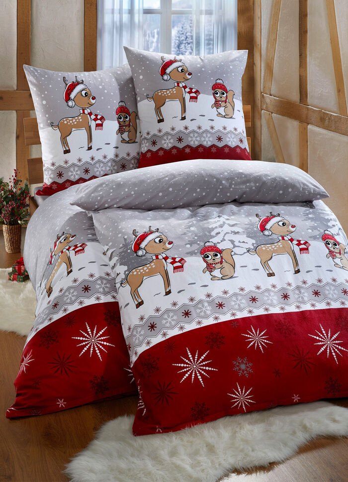 Soft-Biber Bettwäsche-Garnitur von Florella 