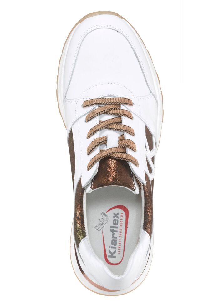 Sneaker im modischem Design WEISS