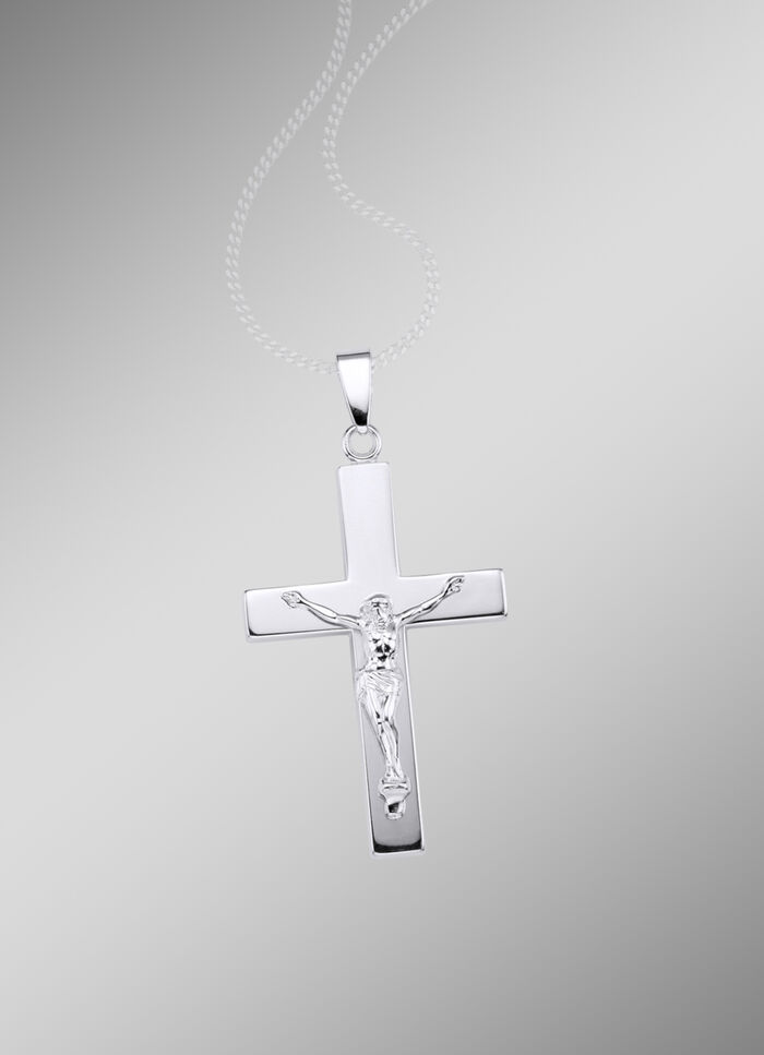 Kreuz-Anh&auml;nger mit Korpus 