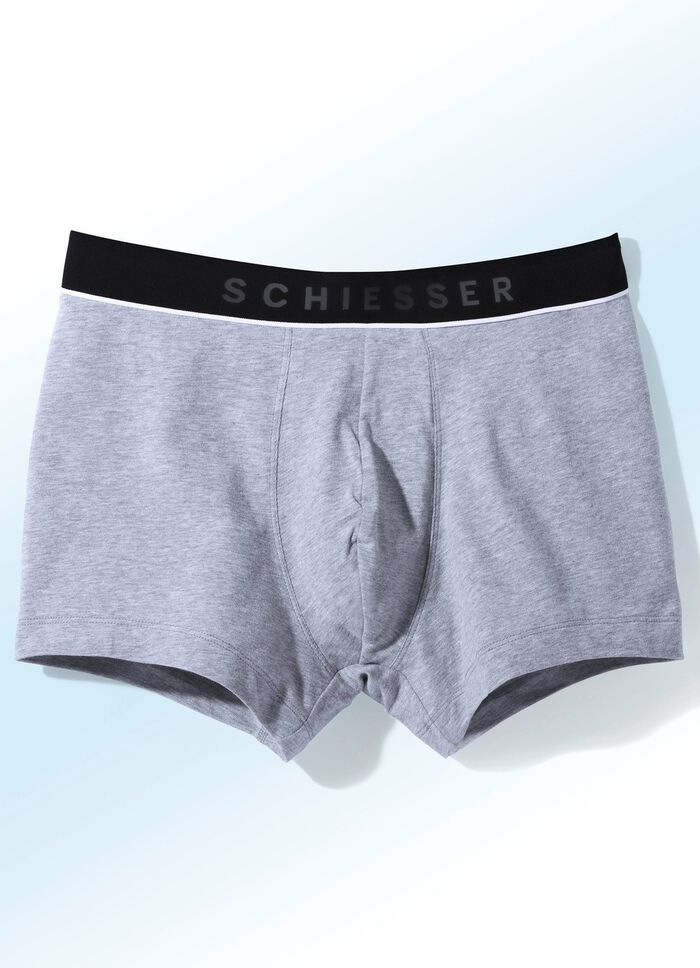 Schiesser Dreierpack Pants mit Elastikbund 