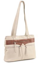 Laurina, Tasche, Damen, aus Leder BEIGE-BRAUN