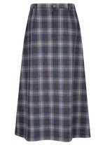 Rock mit aparter Karo-Dessinierung 