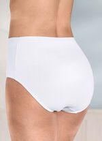 Viererpack Slips mit dekorativem Elastikbund 