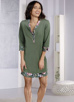 Zweierpack Nachthemden mit Knopfleiste 