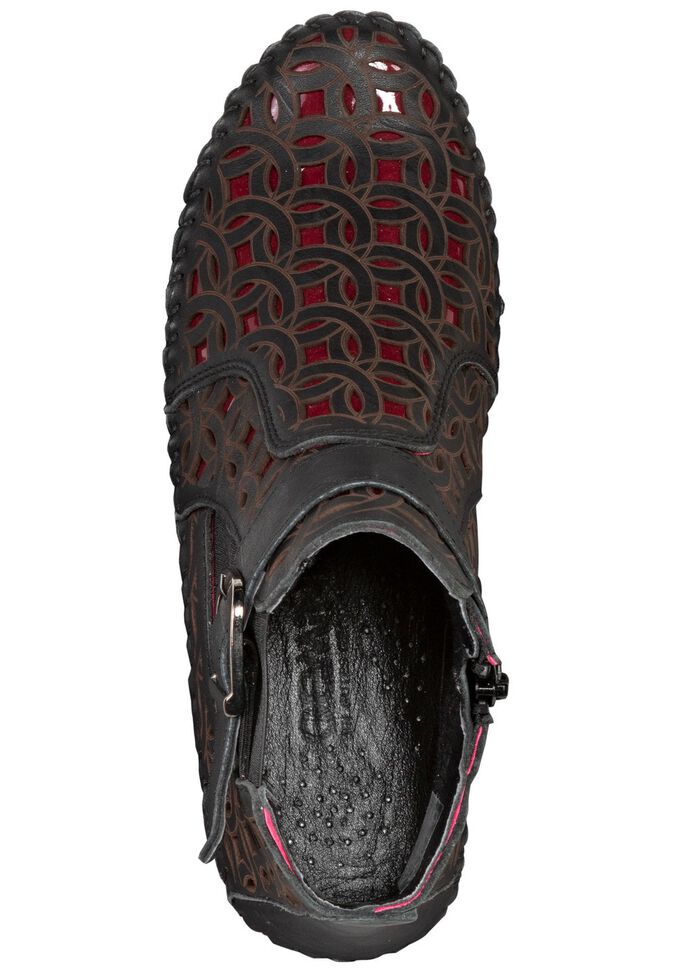 Gemini, sommerliche Damen-Boots, Weite G, mit herausnehmbarem Fu&szlig;bett 