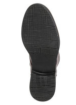 Andrea Conti Schnür-Stiefelette aus Rind-Nappaleder BURGUND