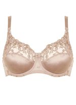 Naturana Zweierpack B&uuml;gel-BH mit T&uuml;llstickerei im Vorderteil 1X PUDER, 1X WEISS