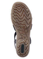 Remonte Riemchen-Sandalen mit Metallschmuck SCHWARZ