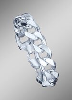 Massives Panzerketten-Armband 