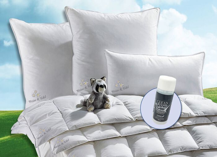 Kissen aus der Serie Weiss & Edel von OBB, hergestellt in Deutschland 