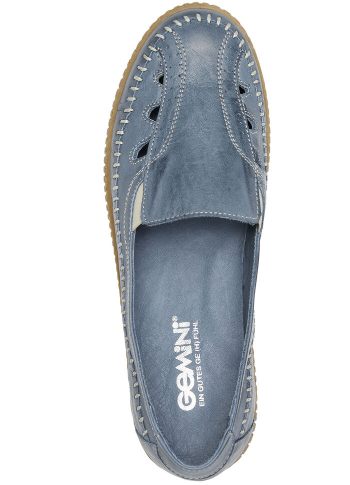 Gemini Slipper aus Rind-Nappaleder JEANS