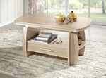 Couchtisch mit pflegeleichter Oberfläche EICHE SONOMA