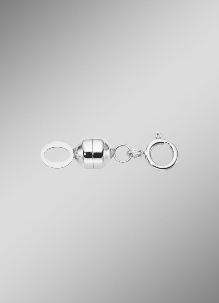 Magnetschlie&szlig;e aus Wei&szlig;gold 