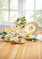 Teetassen mit Unterteller, 2er-Set 