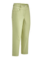 Caprihose in 4-Pocket-Form LINDGRÜN