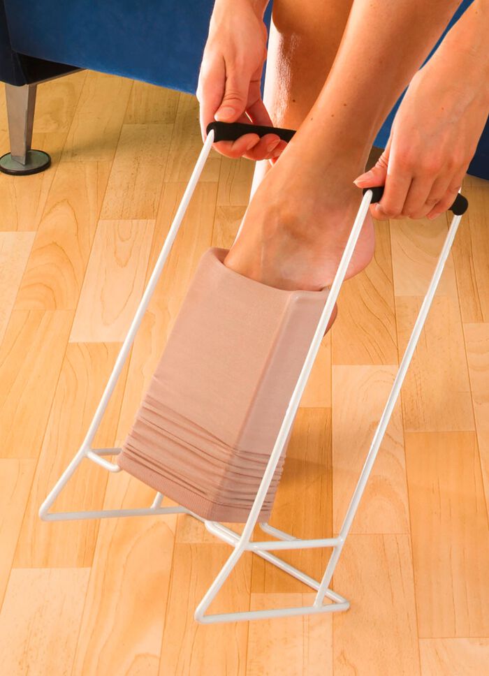 Anziehhilfe f&uuml;r Kompressionsstr&uuml;mpfe 