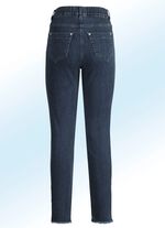 Magic-Jeans mit angesagtem Fransensaum 