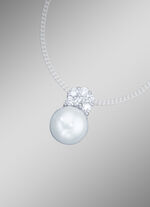 Massiver Anh&auml;nger mit S&uuml;&szlig;wasser-Zuchtperle 