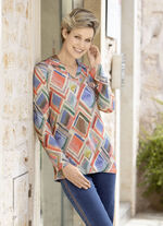 Poloshirt mit angedeuteten Pattentasche 