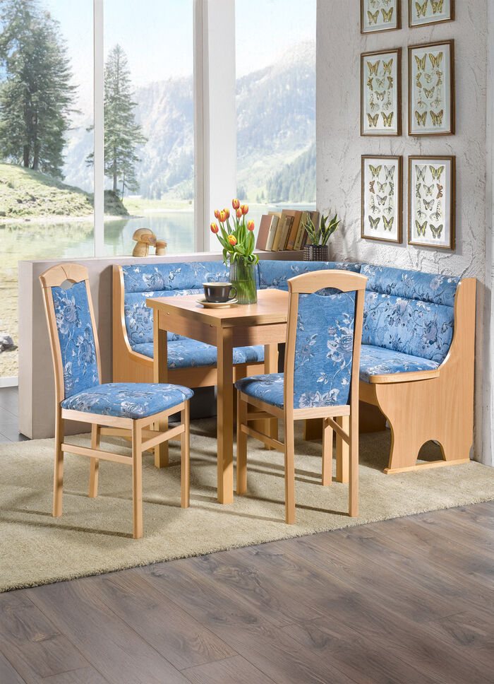 Esszimmerm&ouml;bel aus massiven Buchenholz BUCHE-BLAU