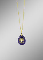 Wundervolle Anhänger  mit echt Lapislazuli 