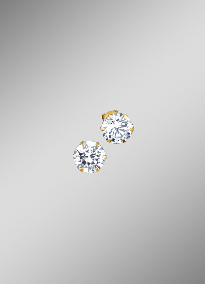 Ohrstecker mit Zirkonia 