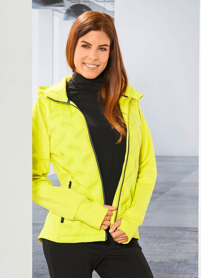Funktionsjacke in 3 Farben NEONGELB
