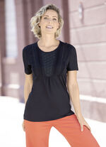 Shirt mit edler Spitze 