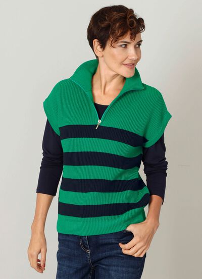 Pullunder in Perlfang 