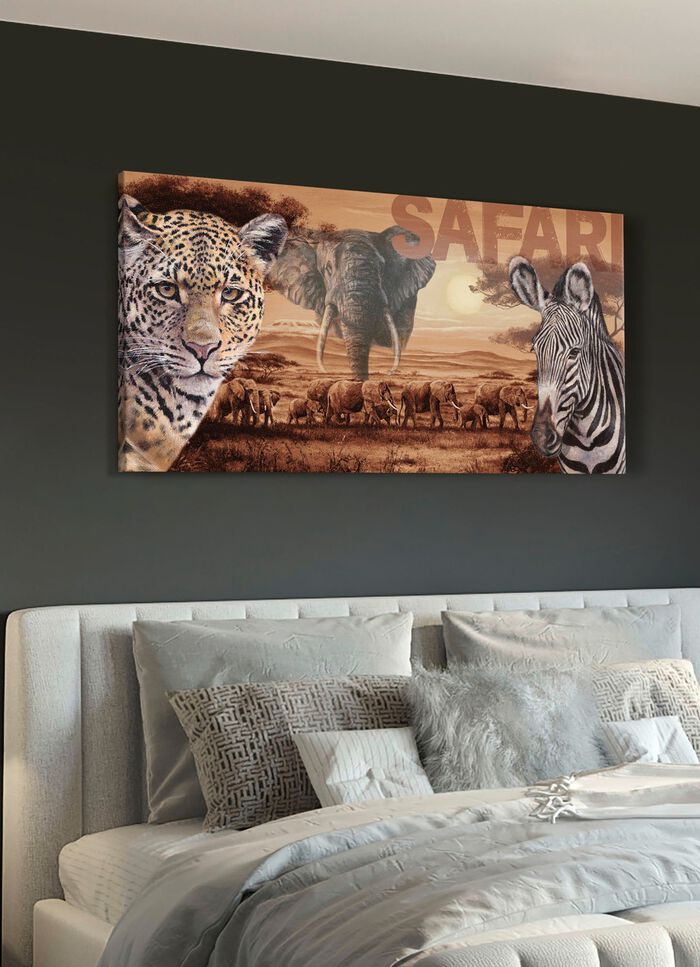 Hochwertiges Leinwandbild auf Holzrahmen 