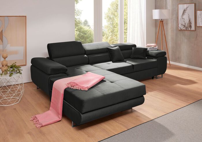 Polsterm&ouml;bel mit Funktion und verstellbaren Kopfst&uuml;tzen 