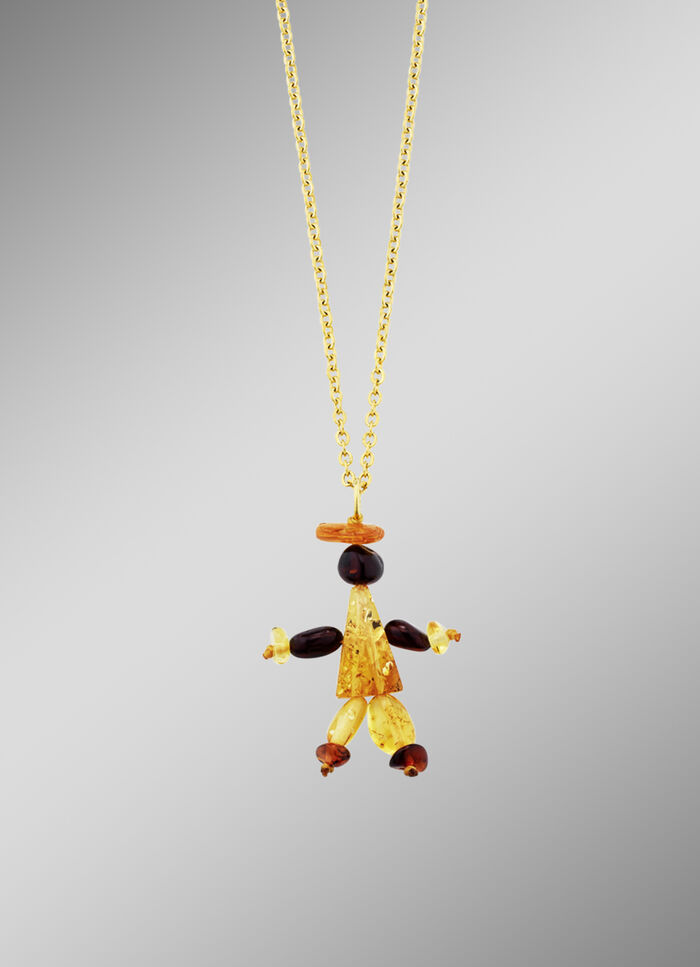 Anh&auml;nger mit Ankerkette 