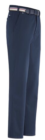 "Br&uuml;hl"-Hose mit G&uuml;rtel in 3 Farben MARINE