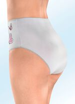 Dreierpack Slips mit Schmetterlingsmotiv 