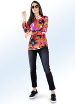 Tunika mit Inkjet-Druck 