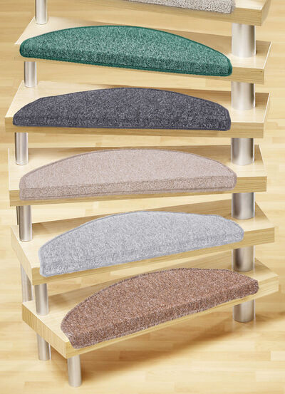 Äußerst pflegeleichte Stufenmatten, enorm strapazierfähig 