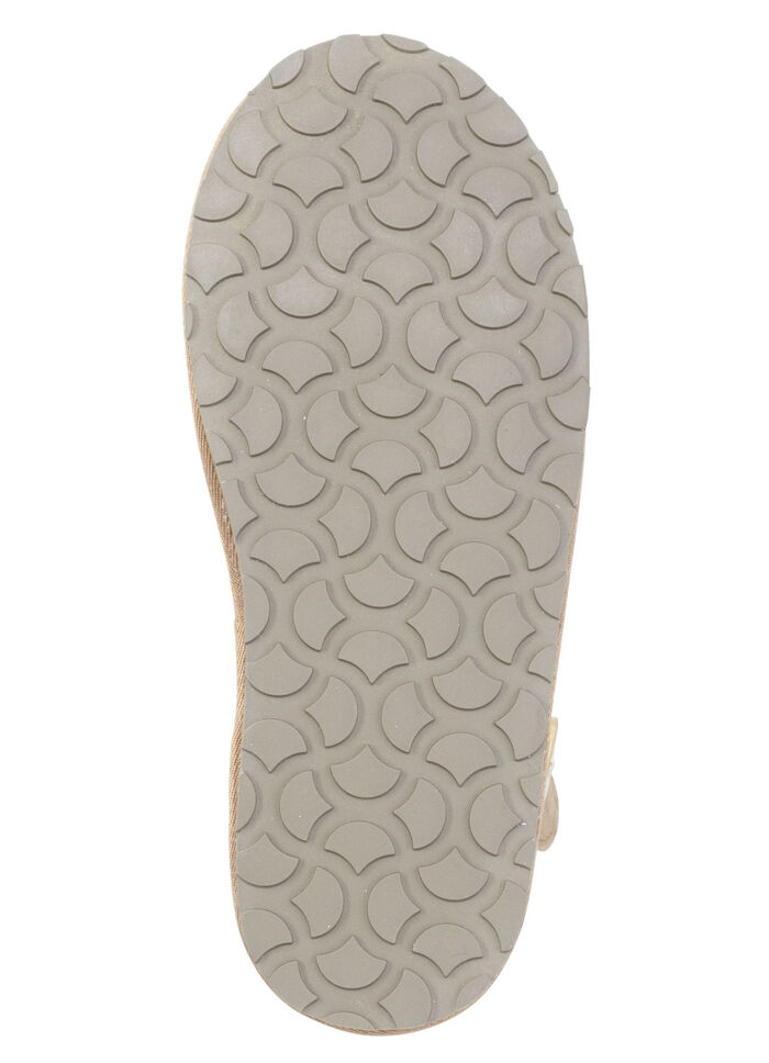 ELENA EDEN, gefütterte Damen-Stiefel, Winterschuhe, mit Lammfell NATURBRAUN