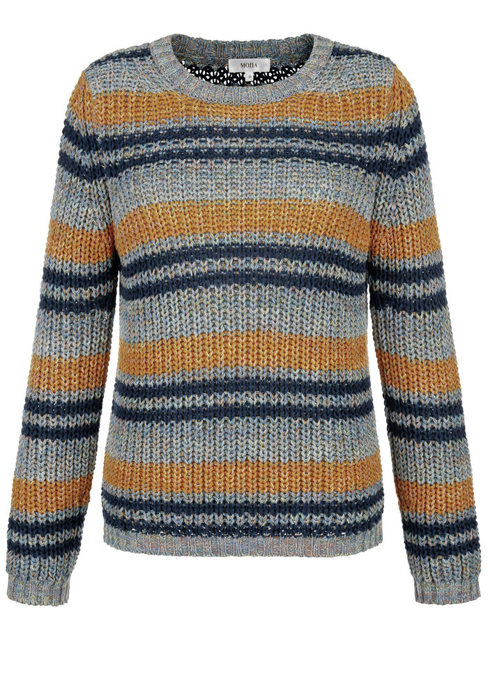 Pullover in Garnmix 