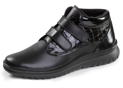 ELENA EDEN, gef&uuml;tterte Damen-Boots, Winterschuhe, Weite G, mit herausnehmbarem Fu&szlig;bett 