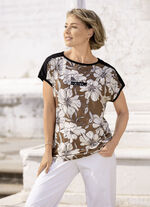 Shirt mit Allover-Dessin 