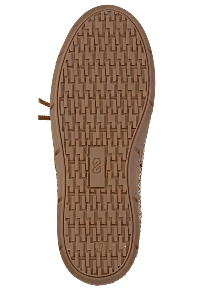 ELENA EDEN, sommerliche Damen-Slipper, Weite H, mit herausnehmbarem Fu&szlig;bett JEANS