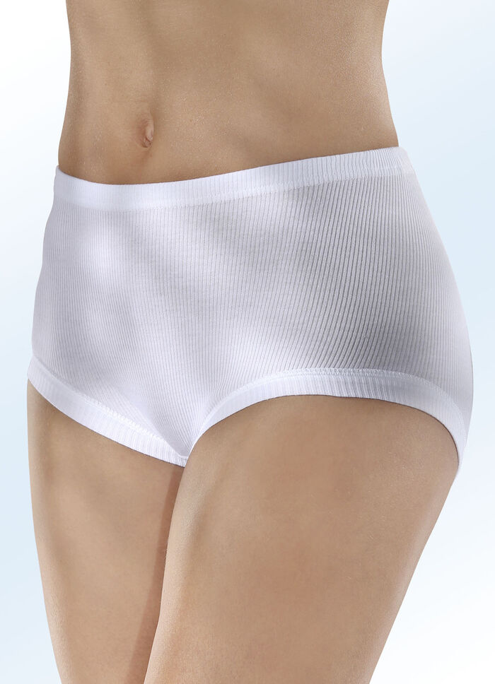 Fünferpack Slips mit auswechselbarem Gummizug 