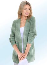 Strickjacke mit weichem Griff 