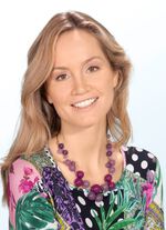 Interessante Halskette mit Kugeln 