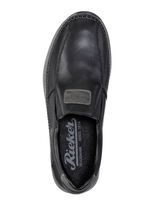 Rieker Slipper aus Nappaleder SCHWARZ