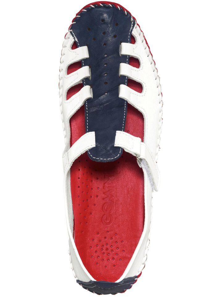 Gemini, klassische Damen-Slipper, Weite G, mit herausnehmbarem Fu&szlig;bett 