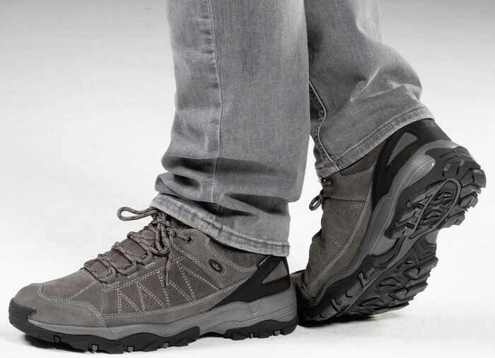 Stiefelette mit gummierten Eins&auml;tzen SCHIEFER