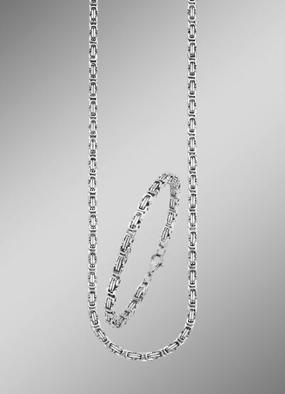 Zeitlose und kraftvolle K&ouml;nigsketten-Garnitur 