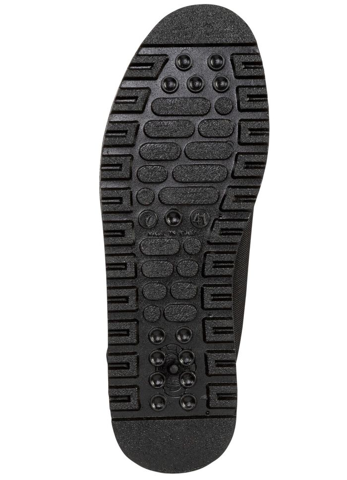 Stiefelette mit Frontrei&szlig;verschluss SCHWARZ